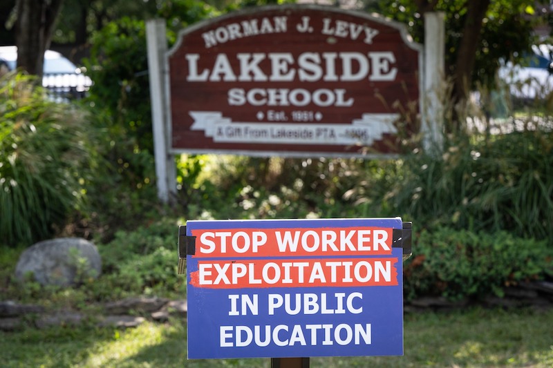 LI Press: Labor unions push wage theft law after Uniondale school district contractor fraud