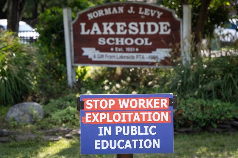 LI Press: Labor unions push wage theft law after Uniondale school district contractor fraud